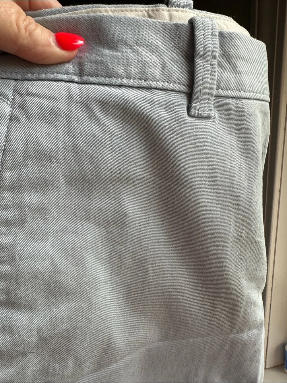 J. Crew Men’s Flat Front Shorts in Light Sage